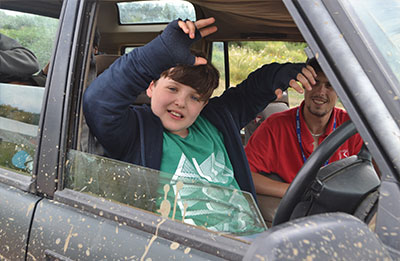 KEEN athlete driving!