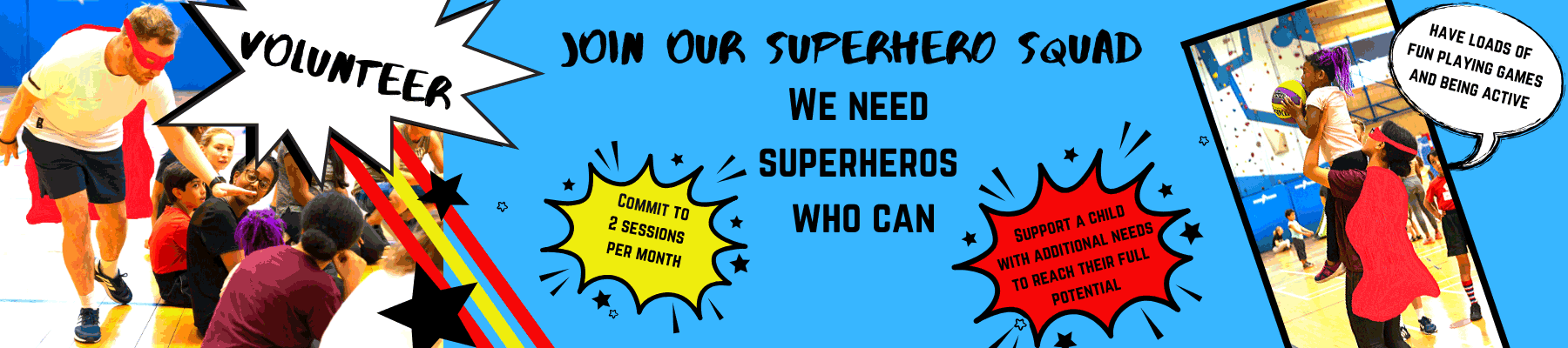 We need Superheros!