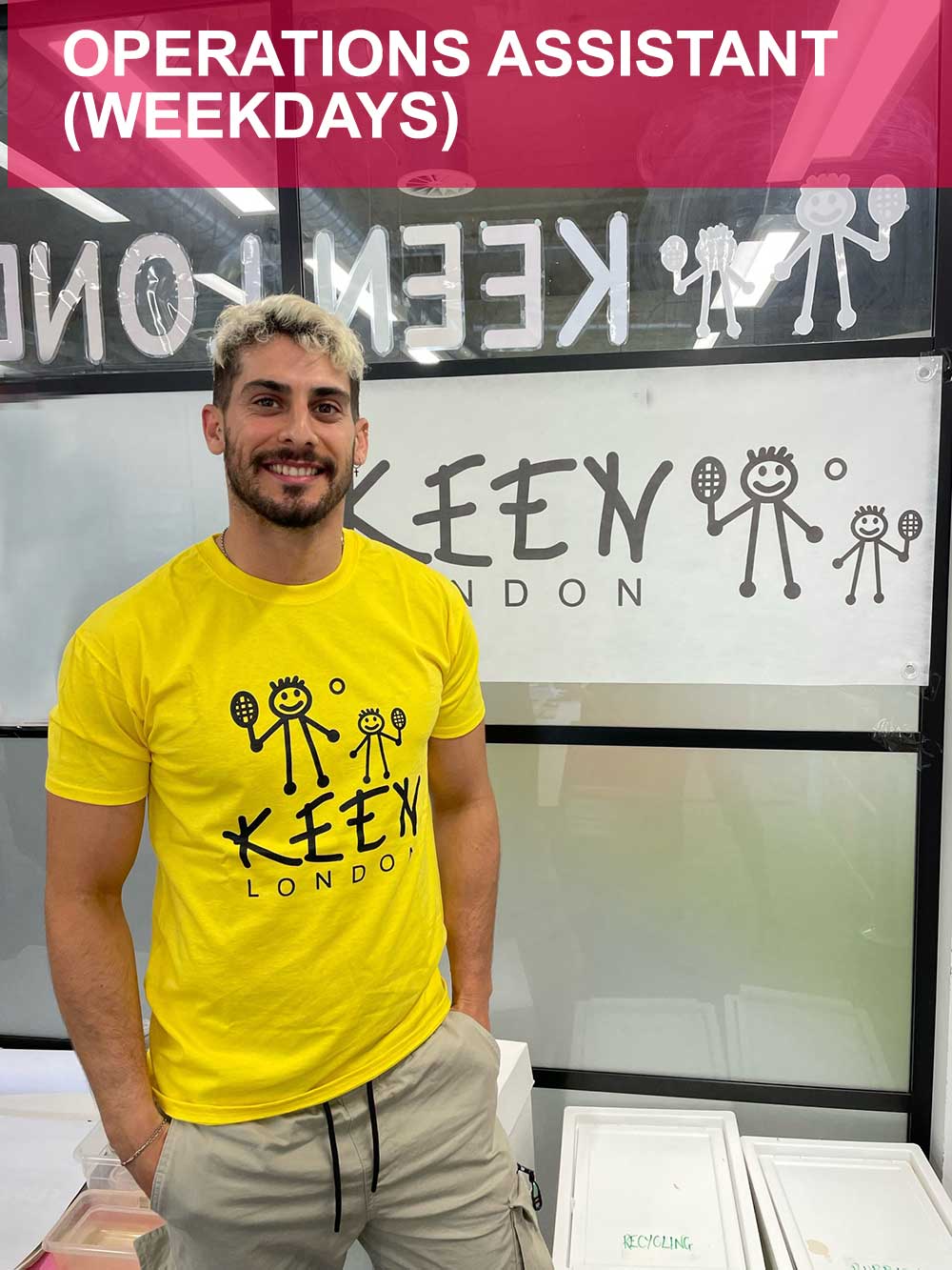 KEEN volunteer operations assistant