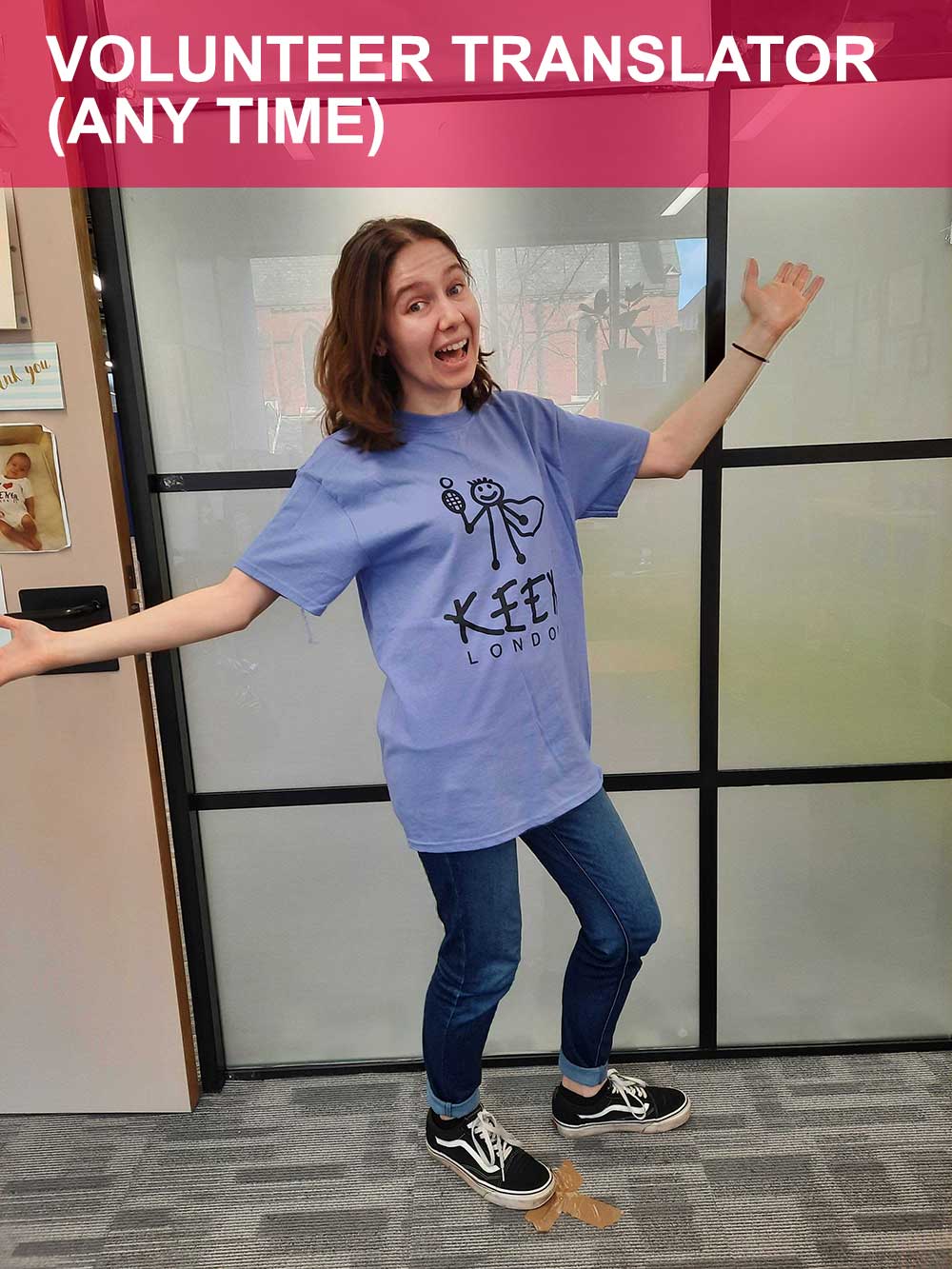 KEEN volunteer translator